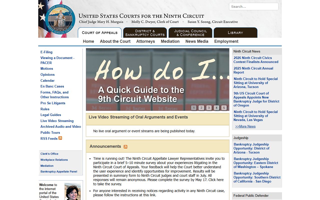 King County court records Ninth Circuit Court of Appeals